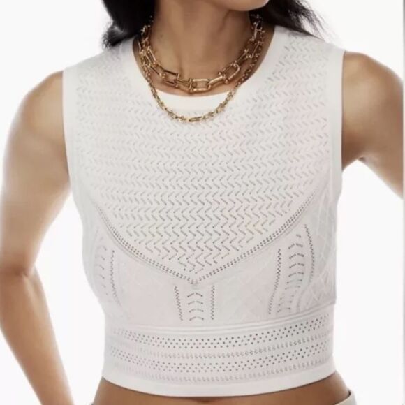 Babaton Pointelle knit tank - Picture 1 of 5